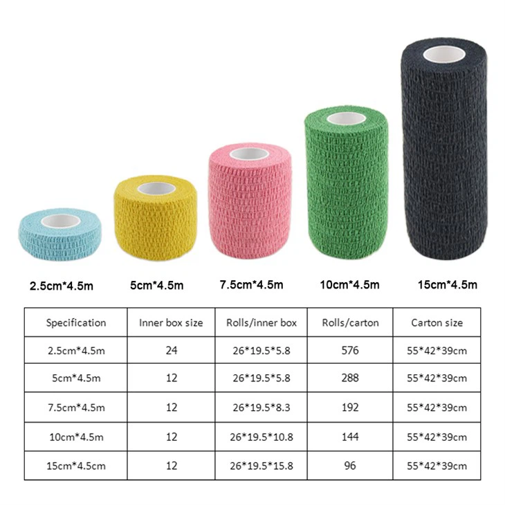 elastic self adhesive bandage