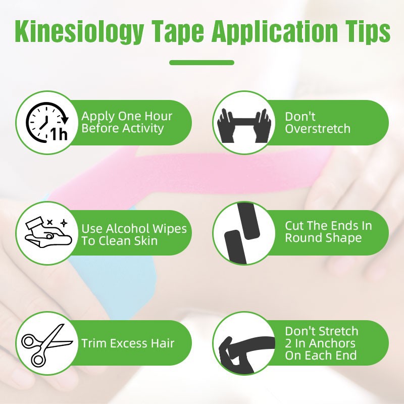 6 Inch Wide Kinesiology Tape high quality